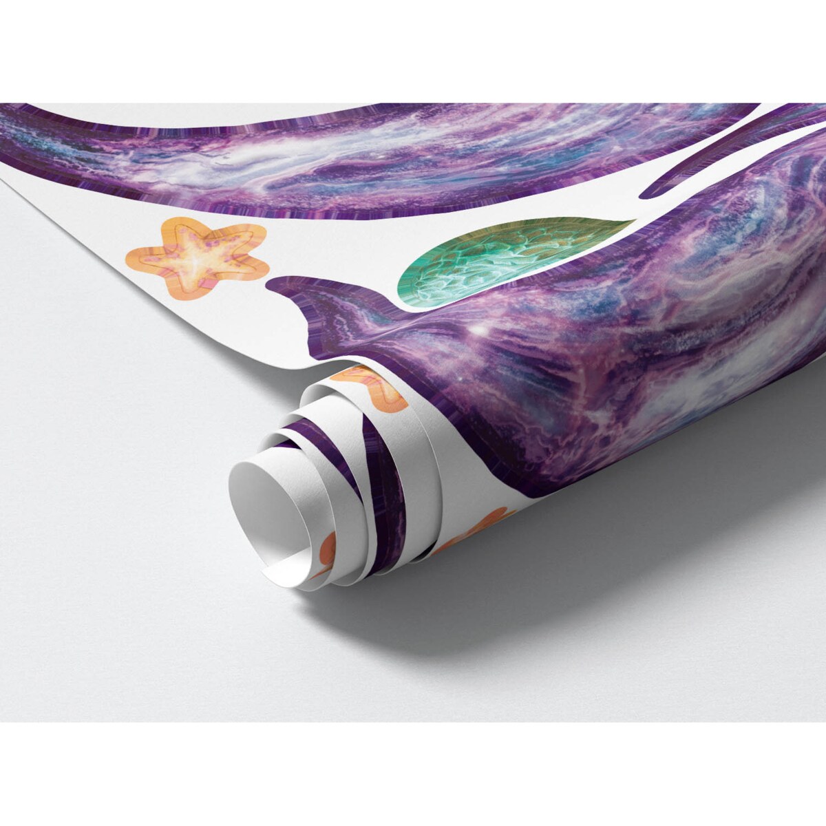 Zestaw naklejek na ścianę, Kosmiczne marzenia, 60cm