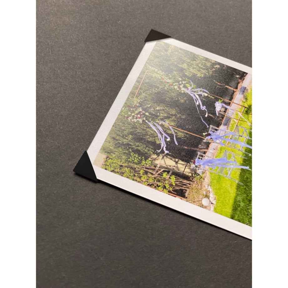 Narożniki do zdjęć 1020 szt. – czarne, samoprzylepne!