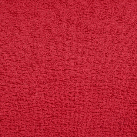 vidaXL Ręczniki kąpielowe, 2 szt., czerwone, 100x150 cm, bawełna 100%