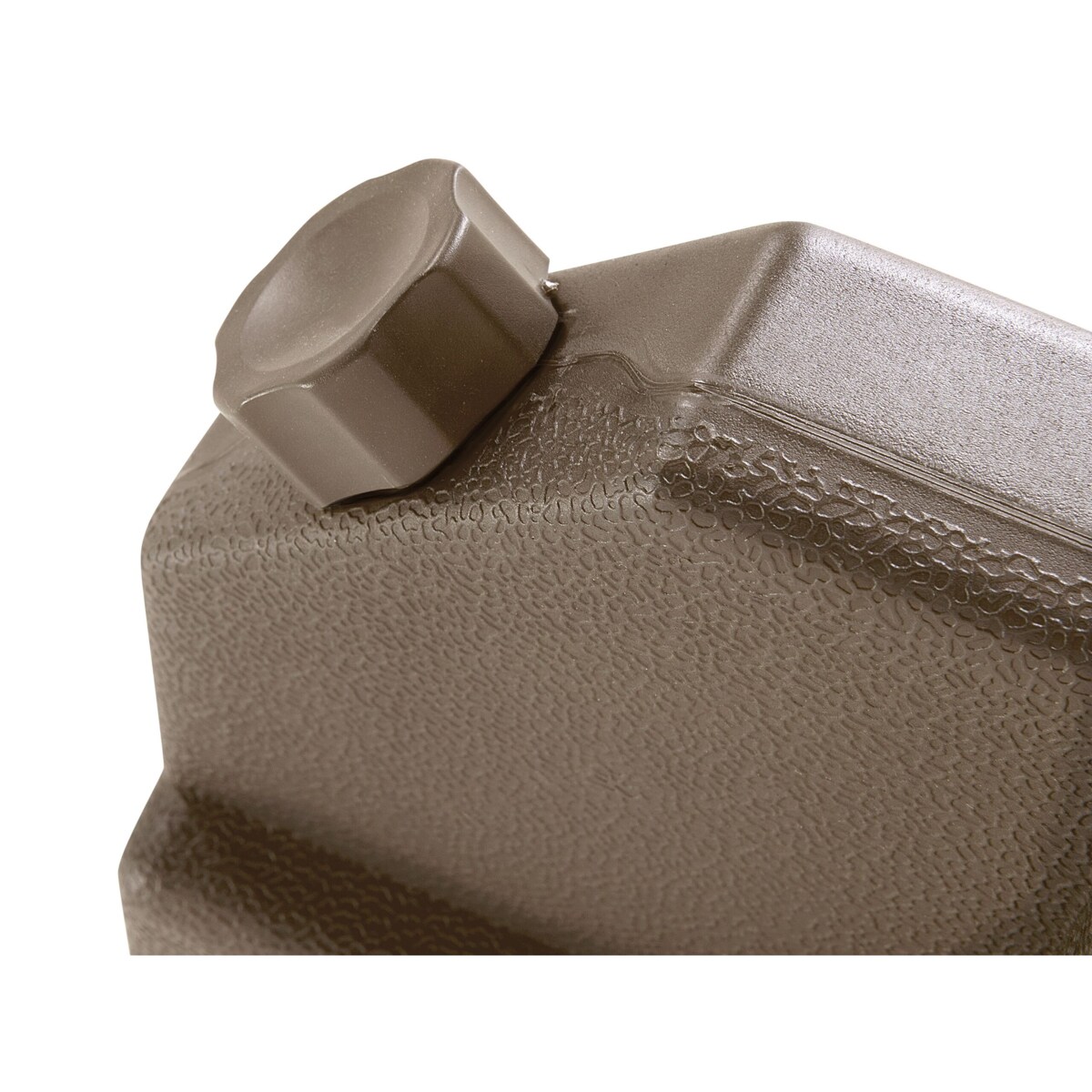 Zestaw 4 obciążników do parasola ogrodowego brązowy CARIA