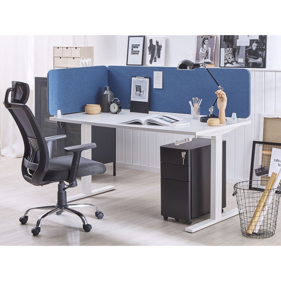 Przegroda biurkowa 80 x 40 cm Różne rozmiary