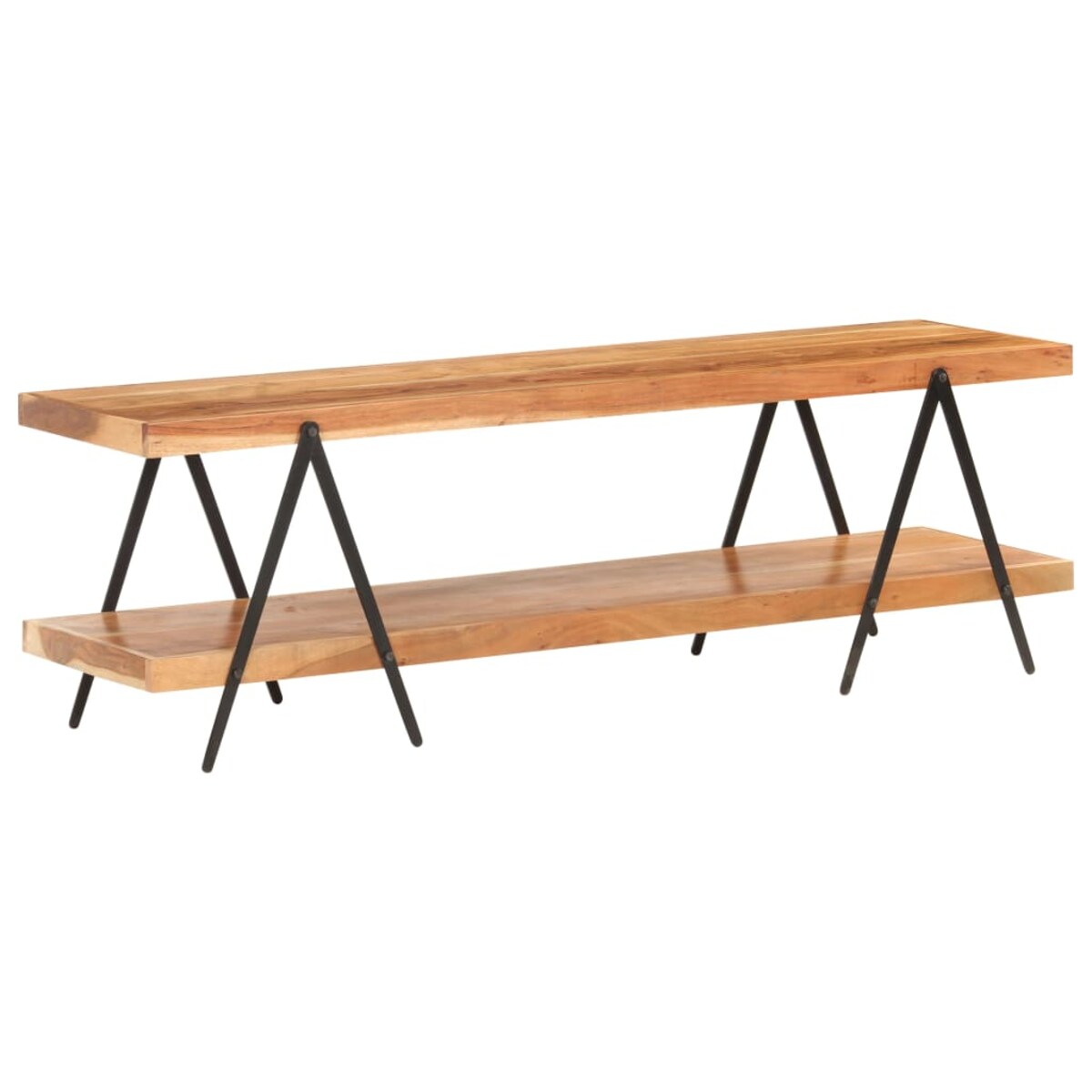 vidaXL Szafka pod TV, 160 x 40 x 50 cm, lite drewno akacjowe