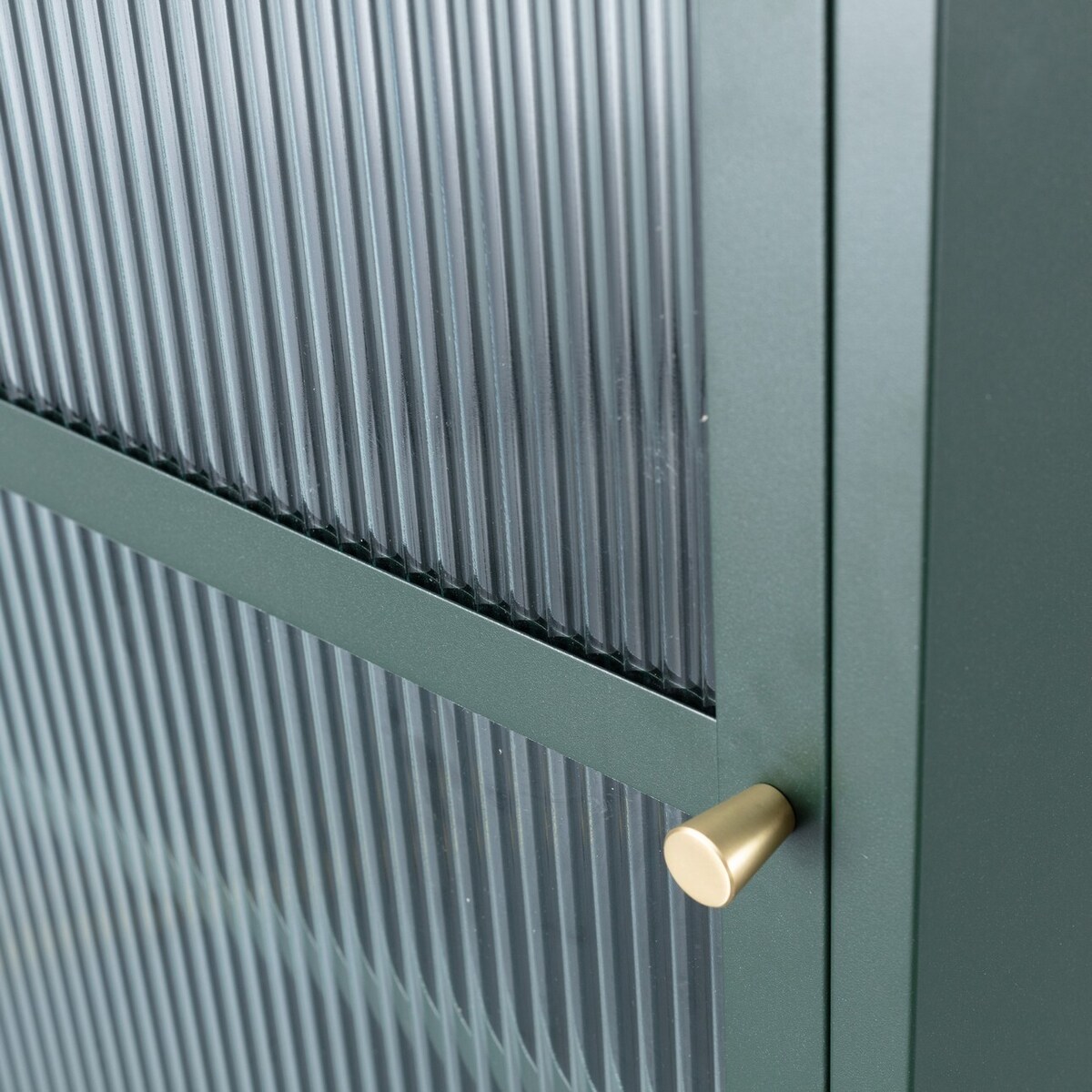 Witryna Xappa slim green, 58 x 40,5 x 160,5 cm