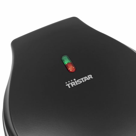 Tristar Maszynka do pieczenia wafelków do lodów, 700 W, 20 cm, czarna