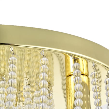 Lampa Sufitowa App1625-3C Chrom Złoty, Metal