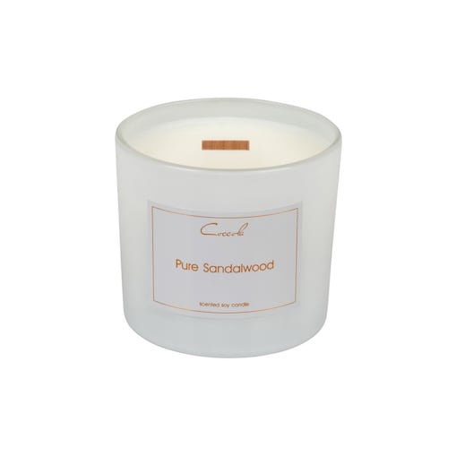 Pure Sandalwood- 190 gram ekologiczna naturalna świeca sojowa