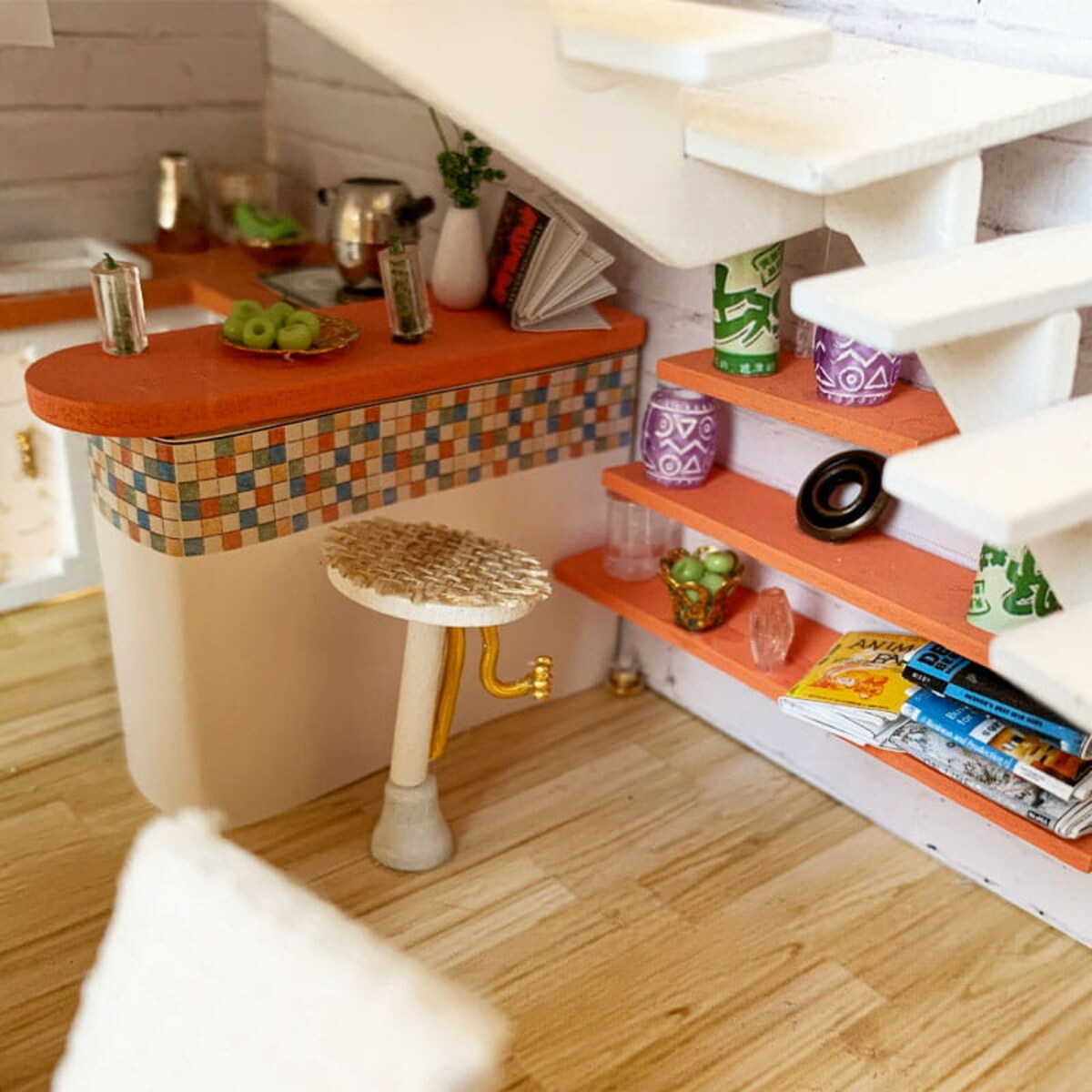 Miniaturowy domek - Nowoczesny domek Zuzi