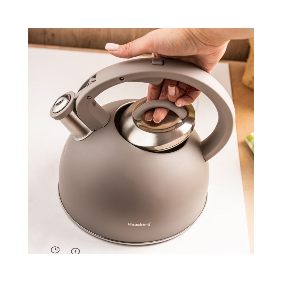 Klausberg czajnik z gwizdkiem 2,5l KB7912