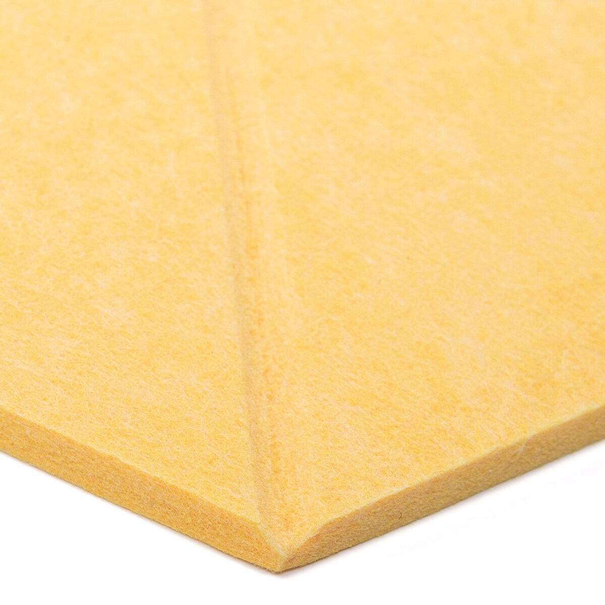 Zestaw 2 szt panel filcowy Felly 40x46 cm płytka heksagon żółty