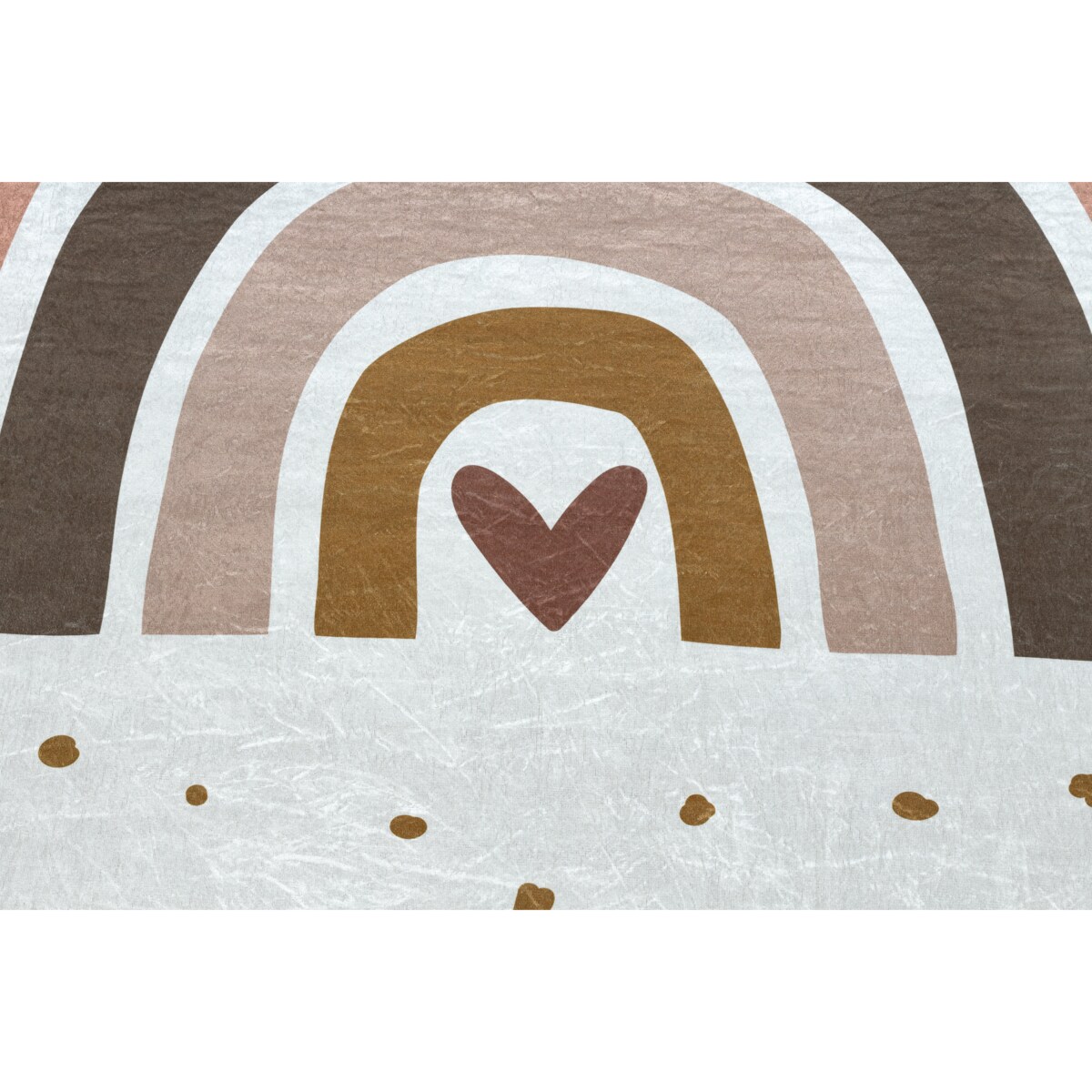 Dywan do prania BAMBINO 46960 Tęcza, kropki 160x220 cm