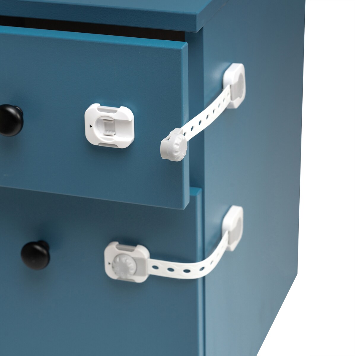 zabezpieczenia szaf i szuflad z funkcją smart lock, sipo, zestaw 6 sztuk