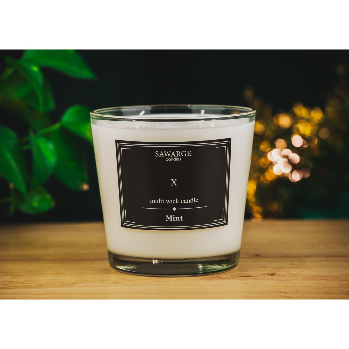 Świeca Zapachowa Sojowa No10 / 70h/Miętowa 800g