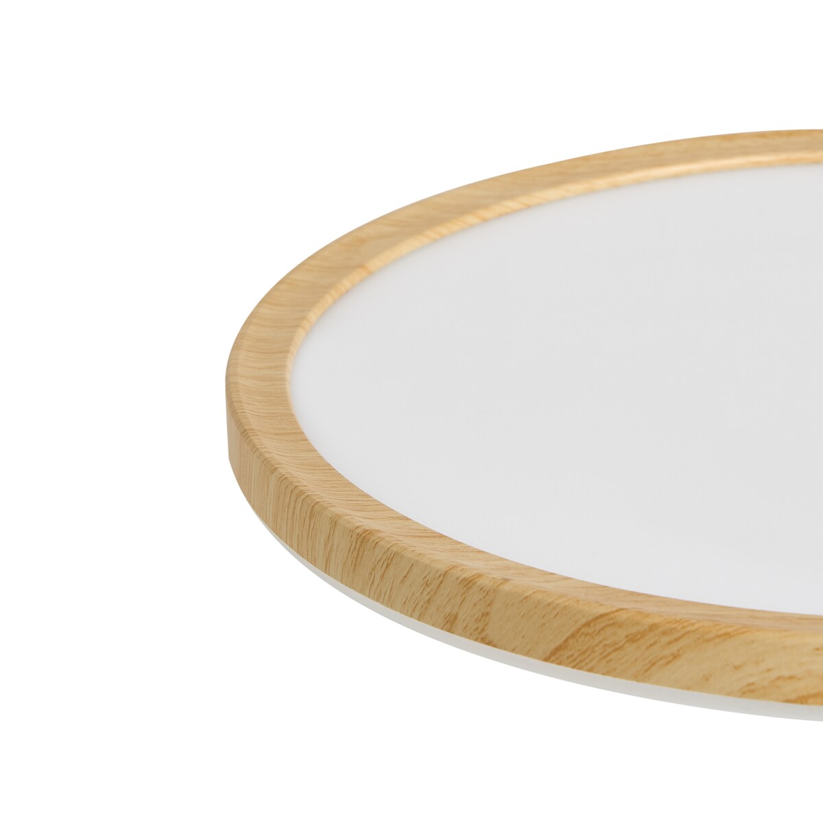 Lampa sufitowa LED VELORA Z pilotem Ze ściemniaczem Jasnobrązowy
