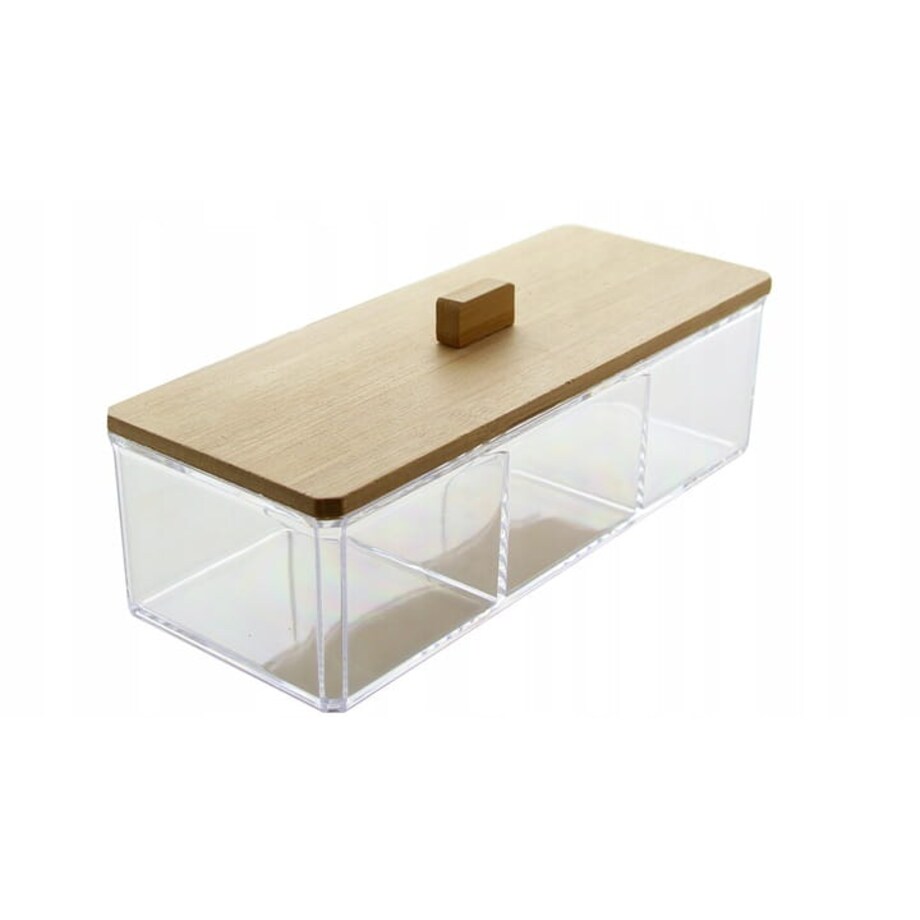 Organizer Pojemnik na Akcesoria Płatki Kosmetyczne Artykuły Higieniczne