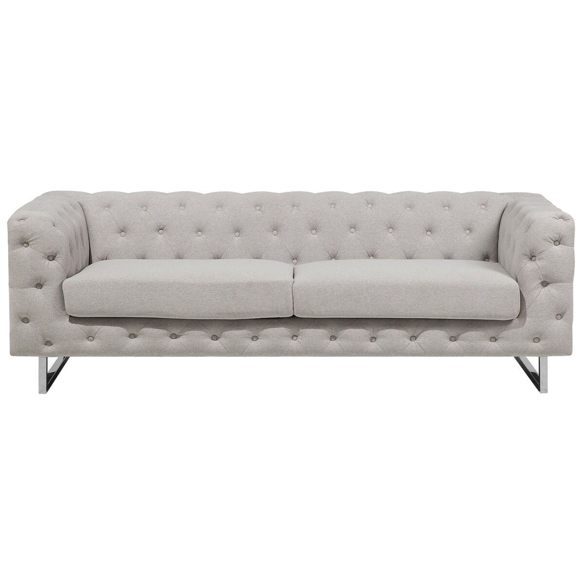 Komplet wypoczynkowy 5-osobowy beżowy VISSLAND