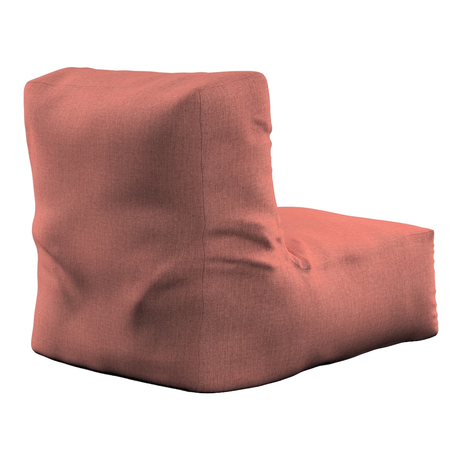 Pufa - fotel, brązowo-koniakowy szenil, 67 x 31 x 75 cm, City