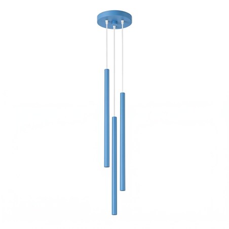 Lampa wisząca PASTELO 3P błękitna