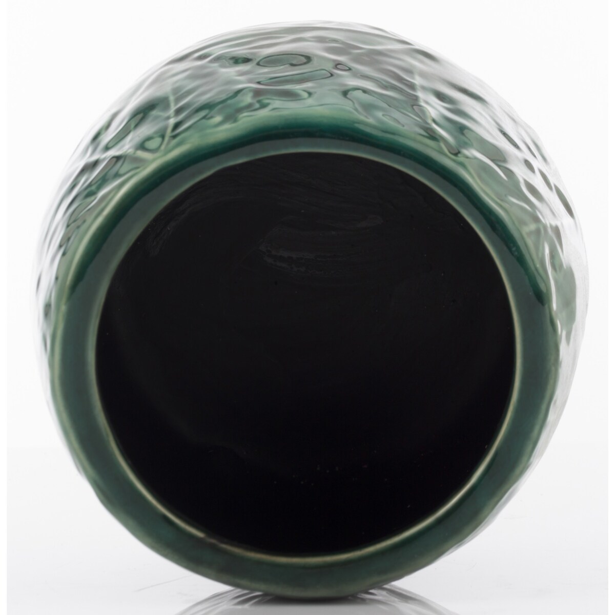 Osłonka ceramiczna zielona 12x15x15 cm COMINO