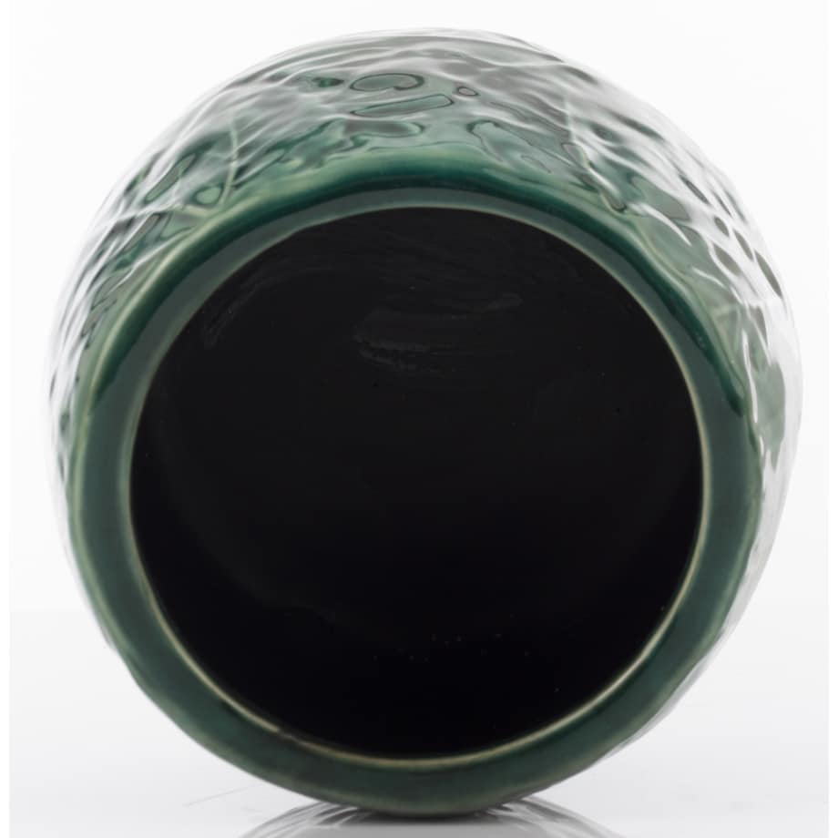 Osłonka ceramiczna zielona 12x15x15 cm COMINO