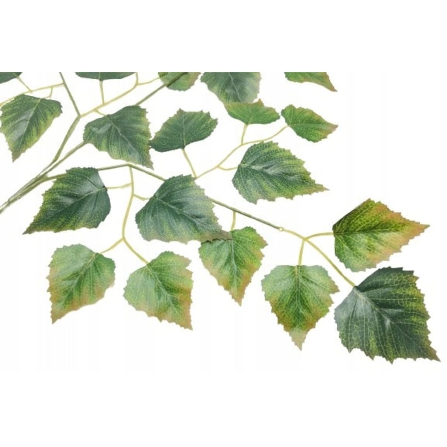 LIŚCIE DO stroika wiązanki gałązka BRZOZA łodyga dodatek DEKORACJA sztuczna