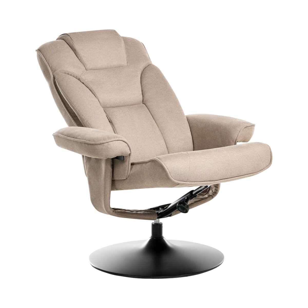 Rozkładany fotel NYKS Beżowoszary