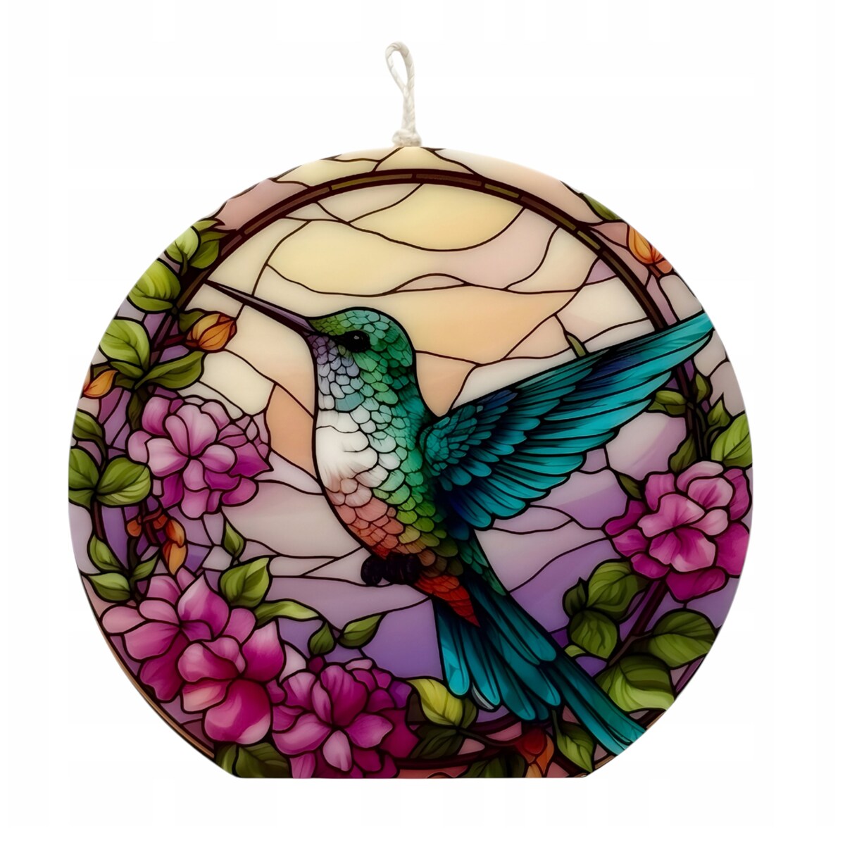 Prezent Świeca Sojowa Upominek na Urodziny Świeczka Dekoracyjna Koliber EKO