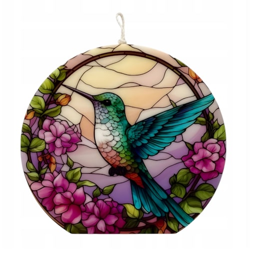 Prezent Świeca Sojowa Upominek na Urodziny Świeczka Dekoracyjna Koliber EKO