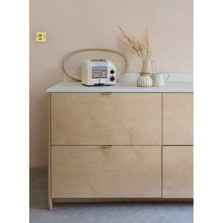 Toster na 2 kromki biały Classic, Dualit