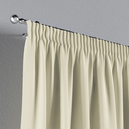 Zasłona na taśmie marszczącej 1 szt. 130x245 kremowy
