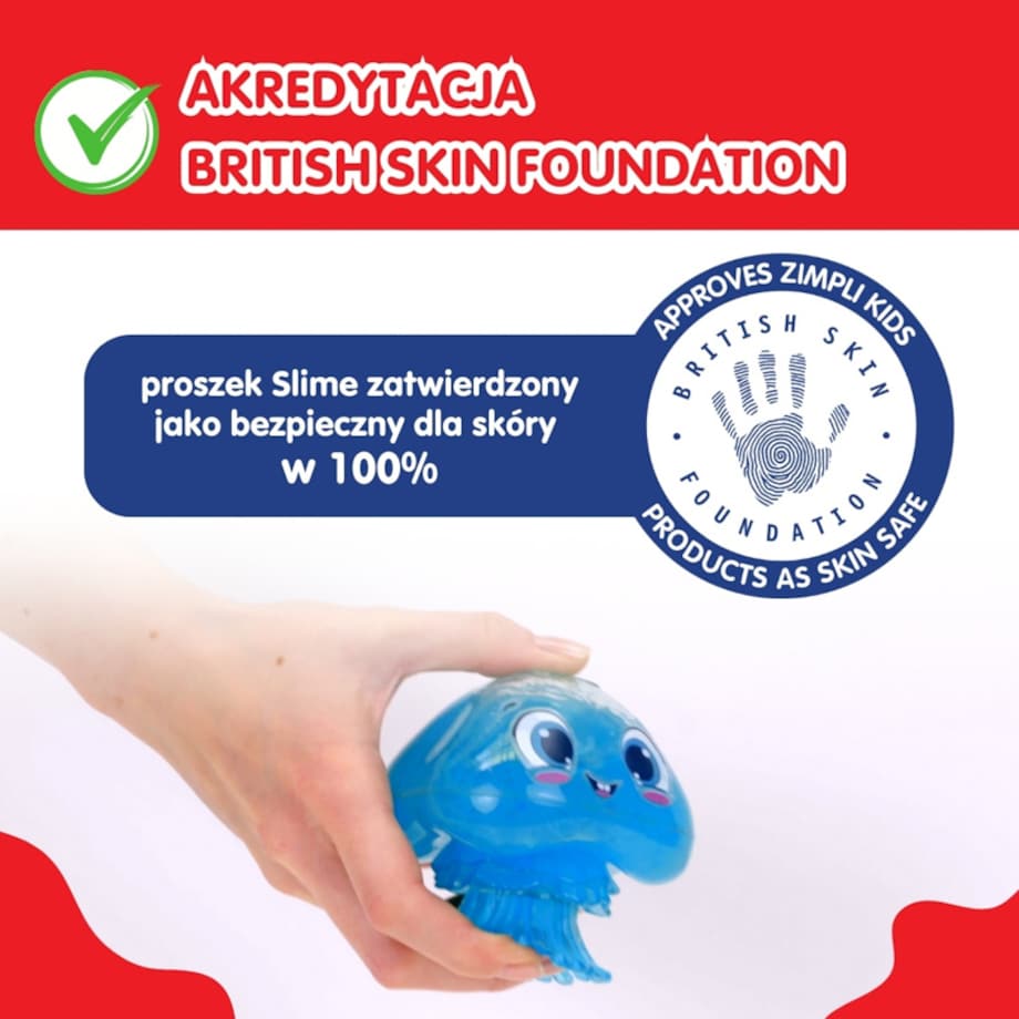 Świecący Slime – zabawka dla dzieci Meduza Glowy Gellifish 3+ Zimpli Kids