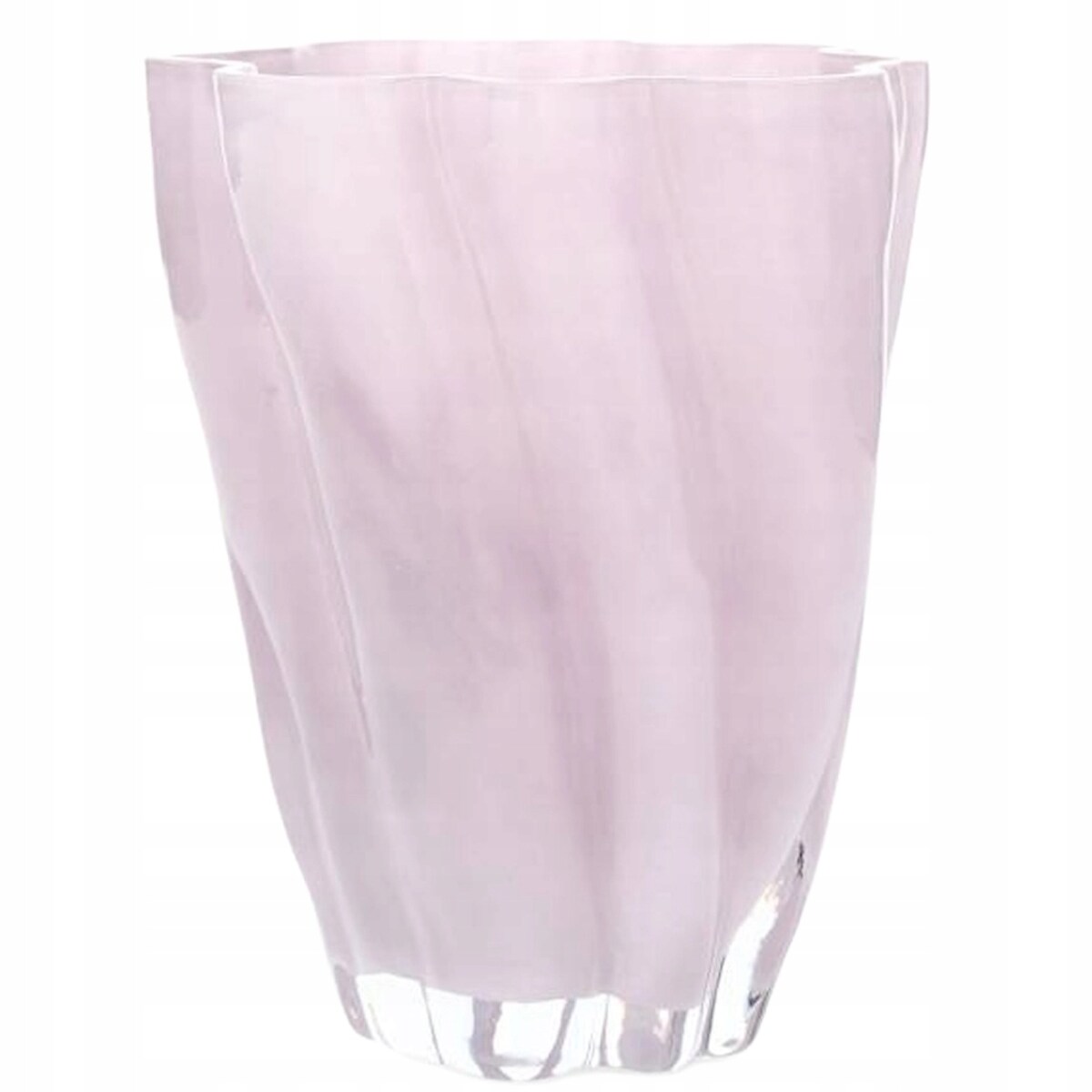 WAZON SZKLANY NA BUKIET KWIATY KWIAT RÓŻE RÓŻOWY BOHO WYSOKI DEKORACYJNY