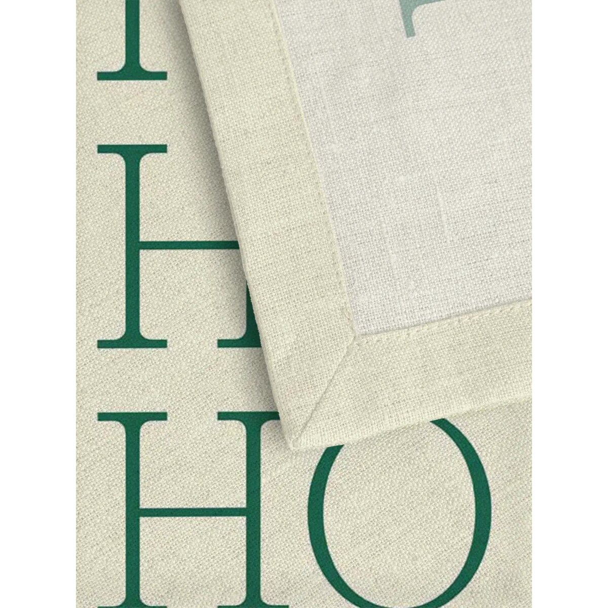 Serwetki świąteczne - HO HO HO - zielone (2szt.)