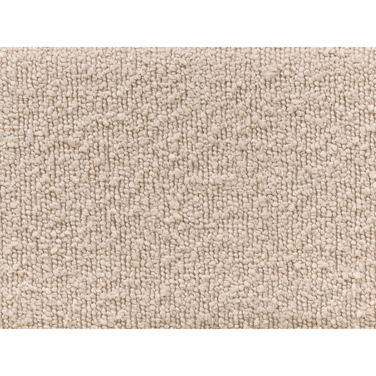 Łóżko boucle 160 x 200 cm beżowe MARGUT