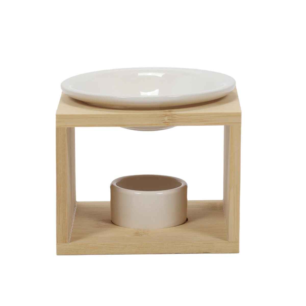 Kominek zapachowy minimalistyczny, 11 x 11 x 8,5 cm