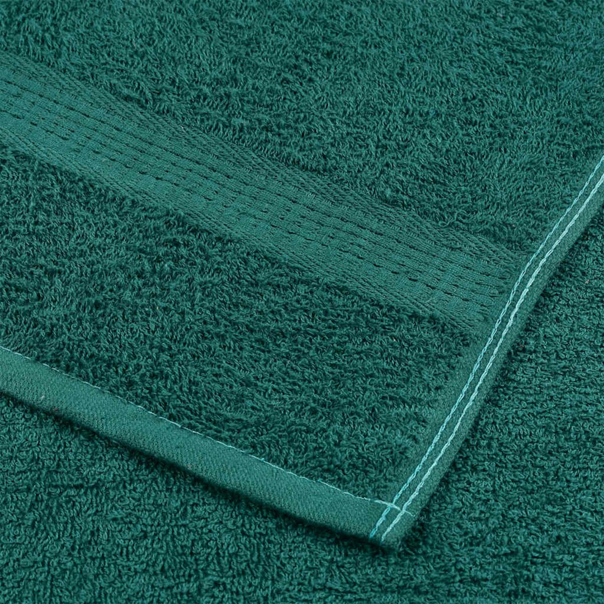 vidaXL Ręczniki kąpielowe 2 szt. Zielony 360 gsm 100% bawełna