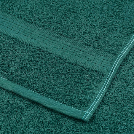 vidaXL Ręczniki kąpielowe 2 szt. Zielony 360 gsm 100% bawełna