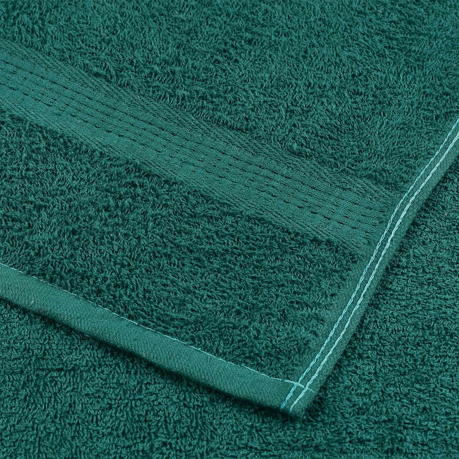 vidaXL Ręczniki kąpielowe 2 szt. Zielony 360 gsm 100% bawełna