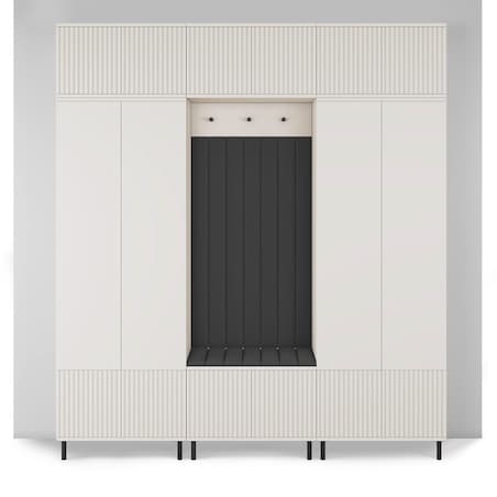 Zestaw mebli do przedpokoju Ritmo wersja 3 Trinity 16