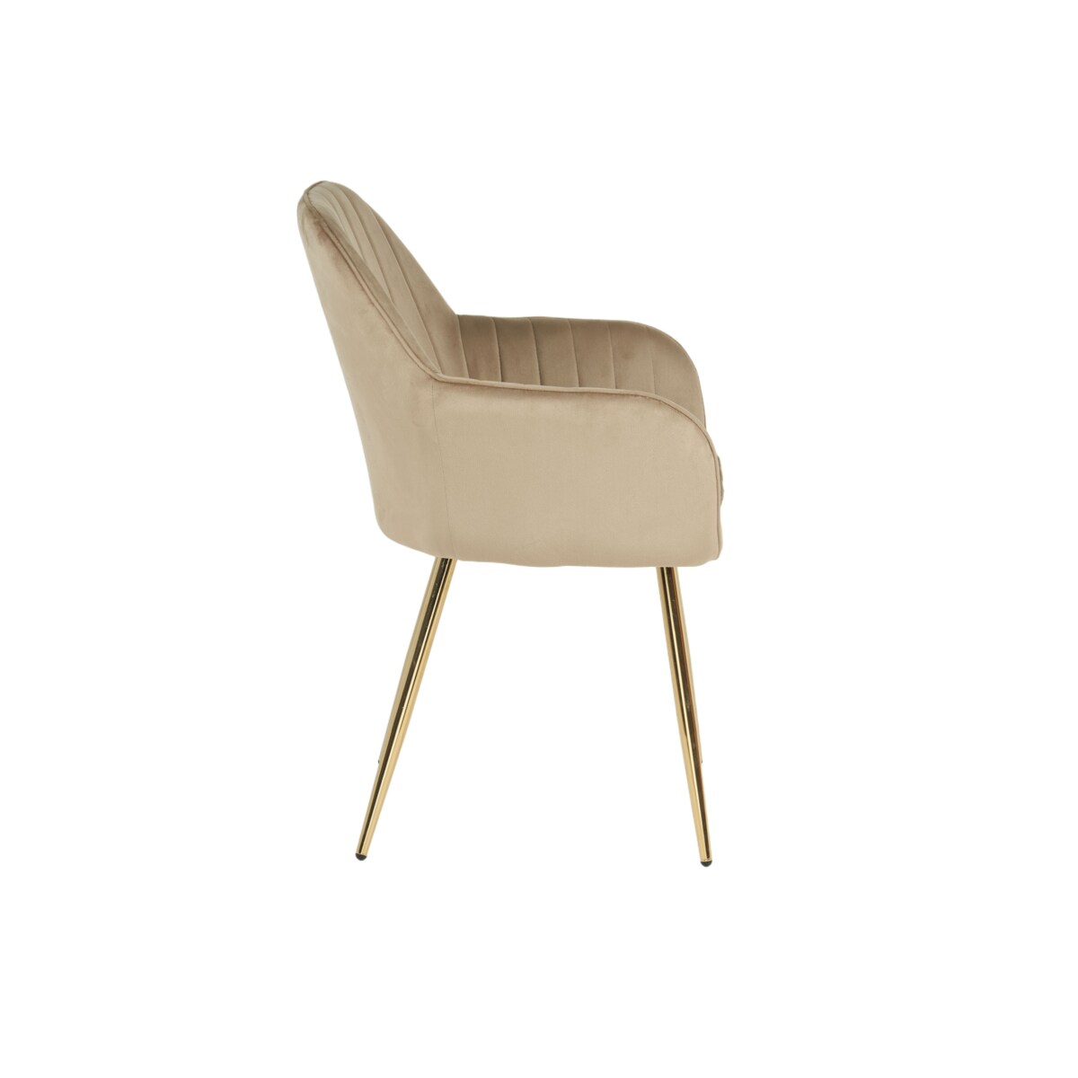 KRZESŁO TAPICEROWANE VELVET WELUR DO SALONU JADALNI KUCHNI COFFEE MIA GOLD