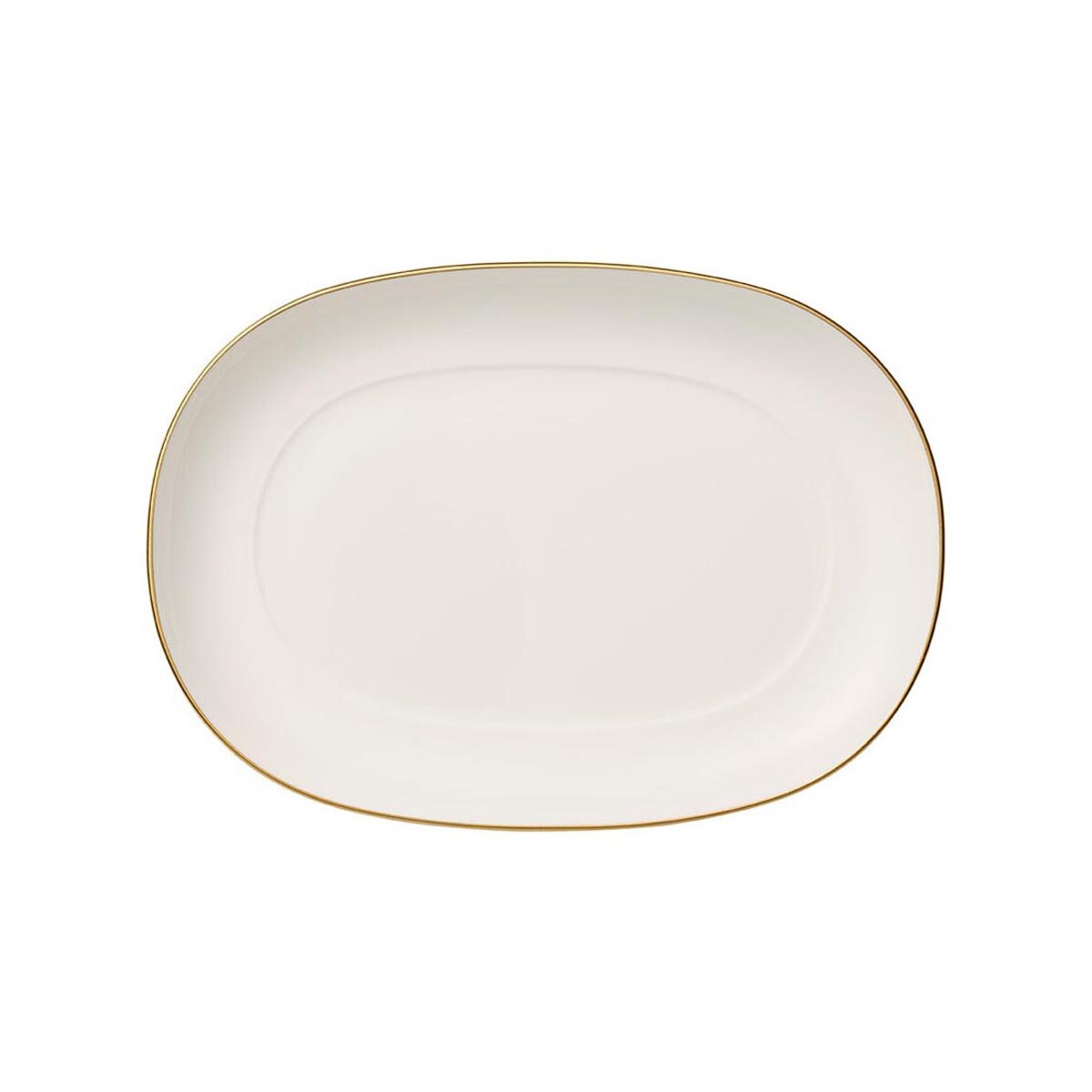 Talerz na pikle przekąski Anmut Gold, 20 cm, Villeroy & Boch
