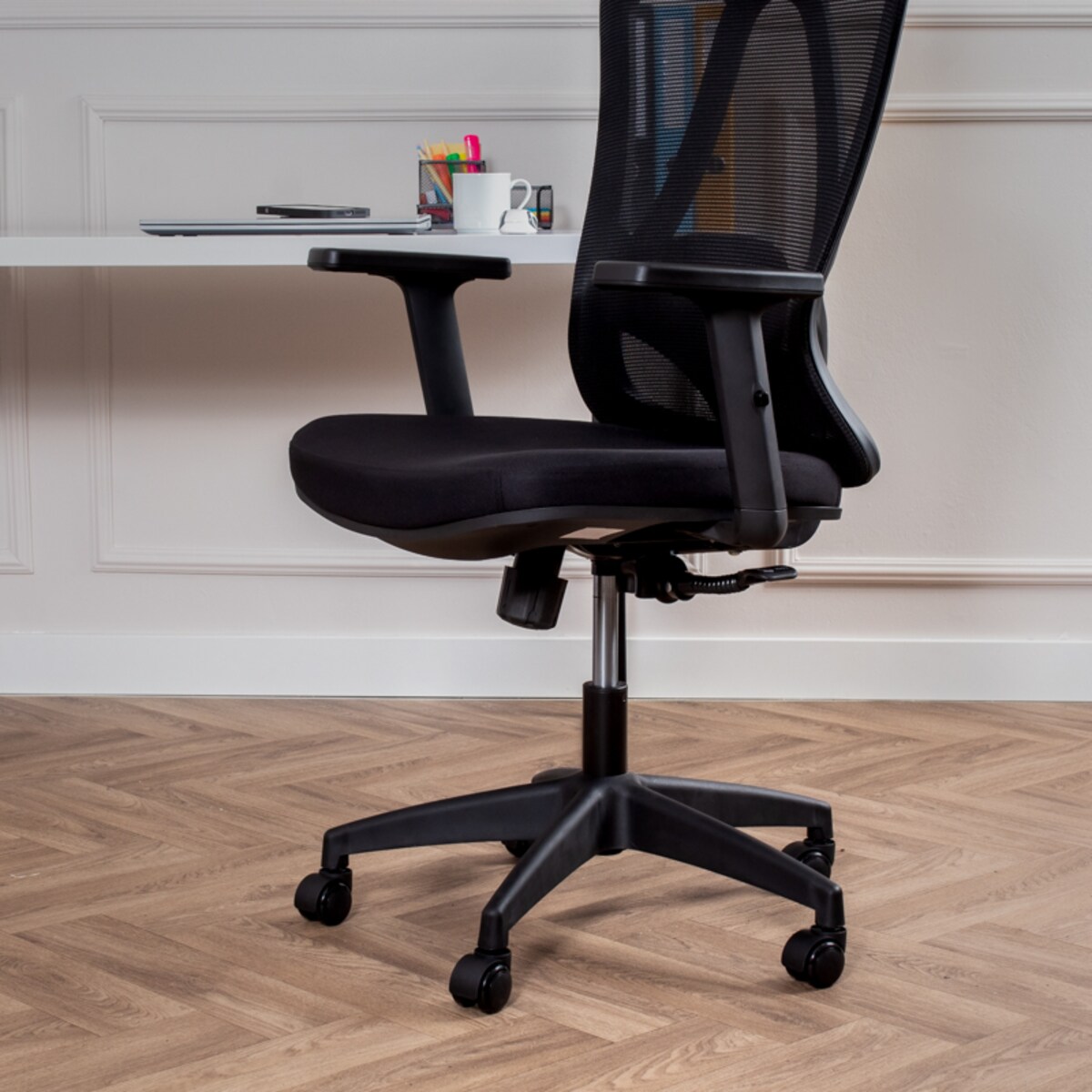 Krzesło biurowe fotel obrotowy ergonomiczny regulowany K30