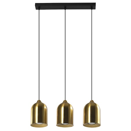 Lampa wisząca Light Prestige Nilo złoty 3 x GU10 1 szt.