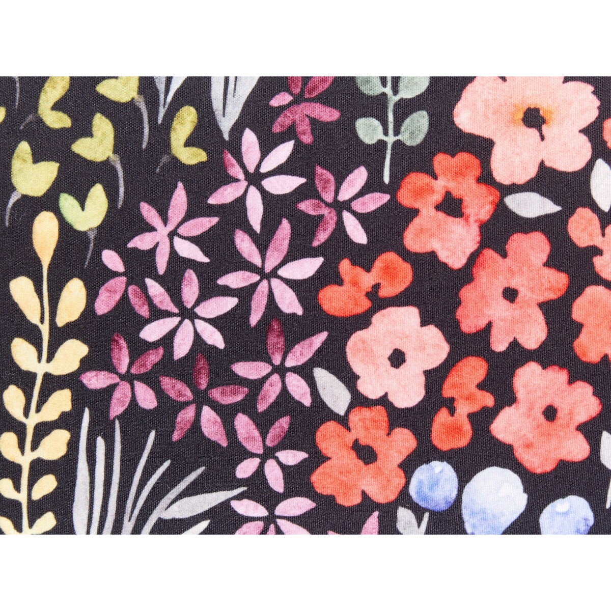 2 poduszki ogrodowe w kwiaty 40 x 60 cm wielokolorowe CASTELARO