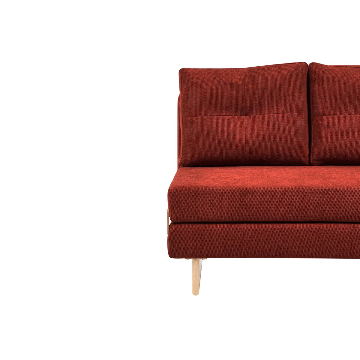 Sofa rozkładana dla 2 osób JERSLEV Czerwony