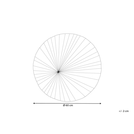 Drewniana dekoracja ścienna MORELIA