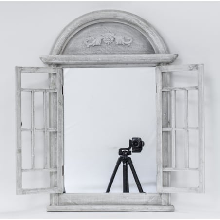 Lustro z okiennicami 80x55x4 cm