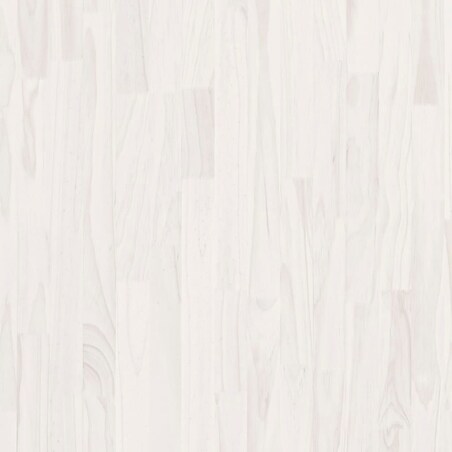 vidaXL 3-poziomowy regał na książki, biały, 100x30x105 cm, lita sosna