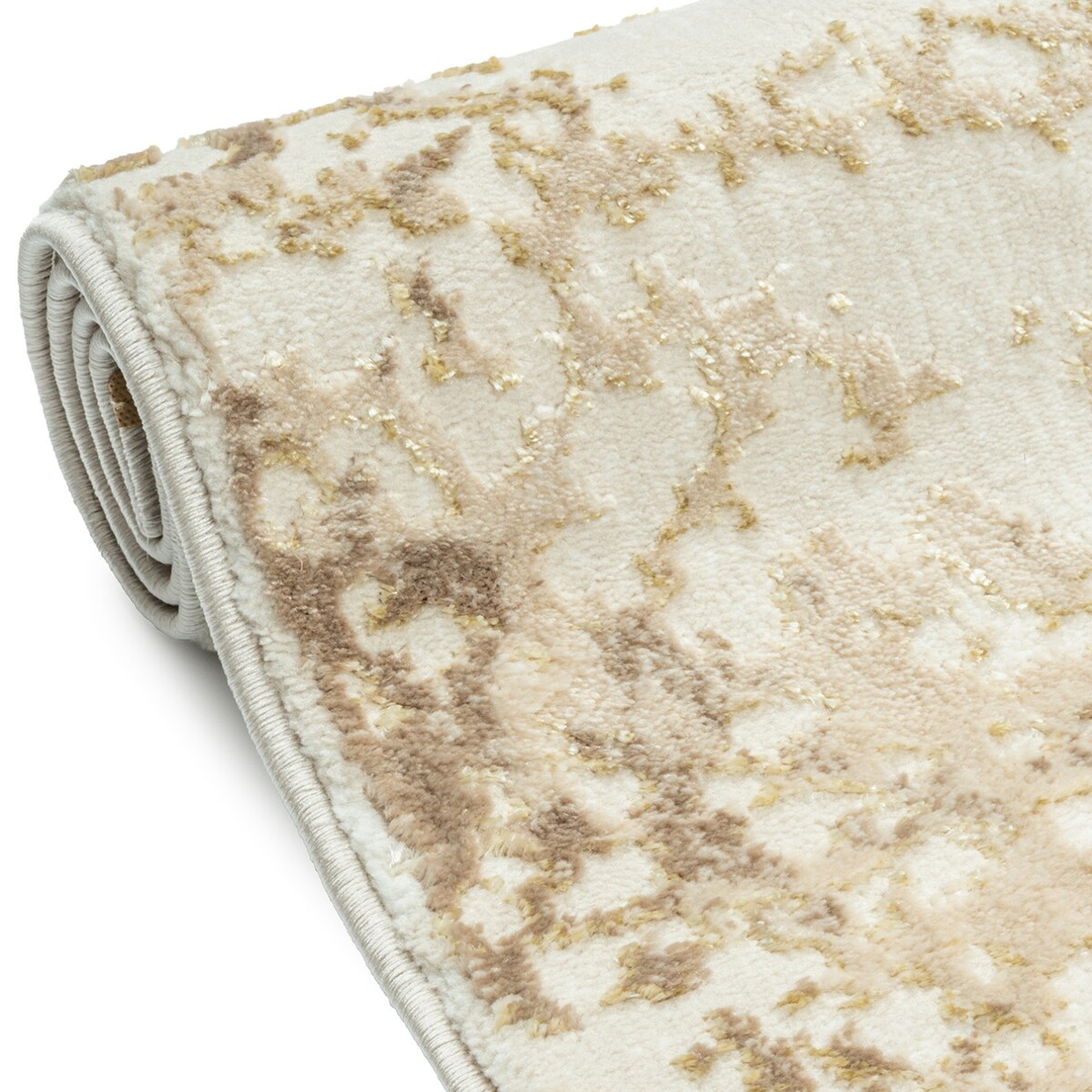 Dywan nowoczesny Studio 80x150 cm e-floor OEKO-TEX Przecierka beżowy