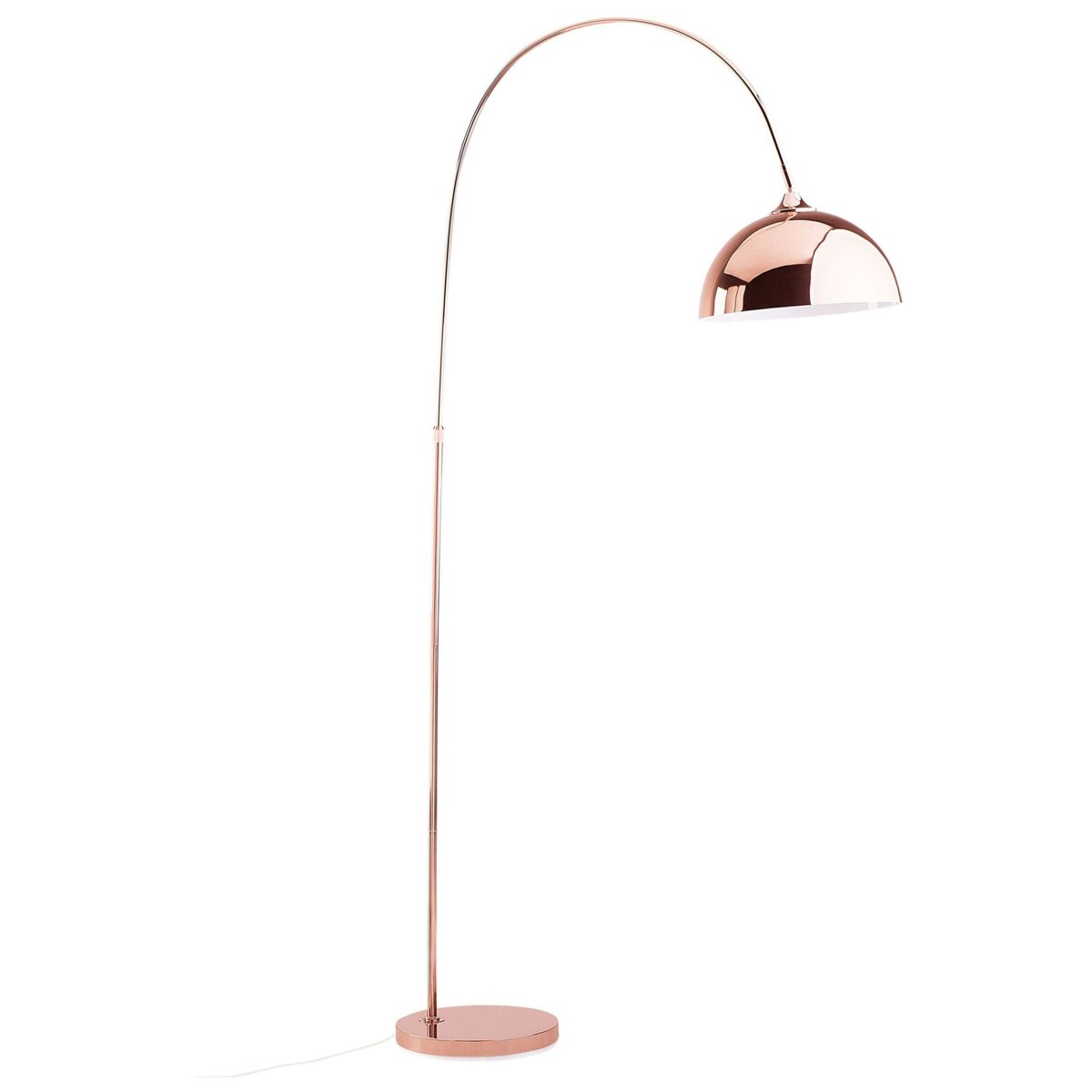 Lampa podłogowa metalowa miedziana CANDELLA