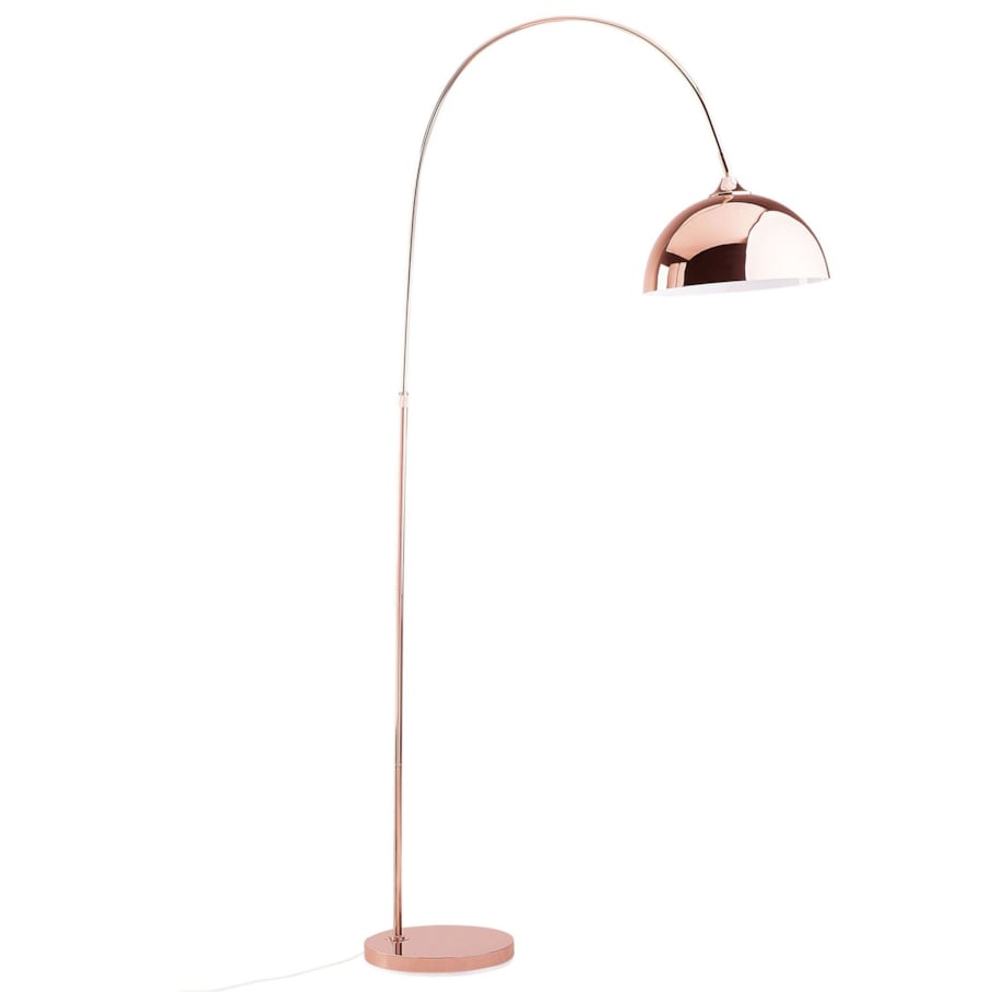Lampa podłogowa metalowa miedziana CANDELLA